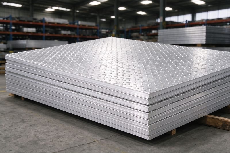 5052-H32 Aluminum Floor Plate – Diamond Tread Plate
