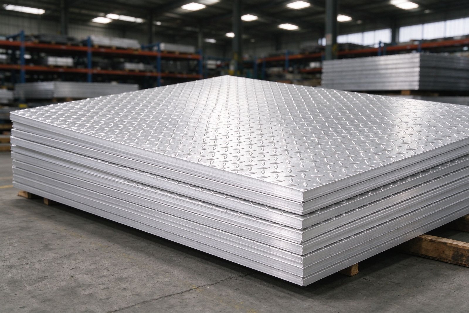 5052-H32 aluminum floor plate