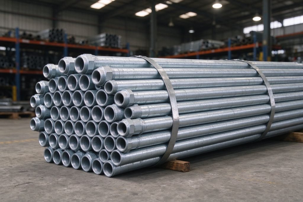 Hot-Dip Galvanized Steel Pipe – Q235B Threaded & Plain End