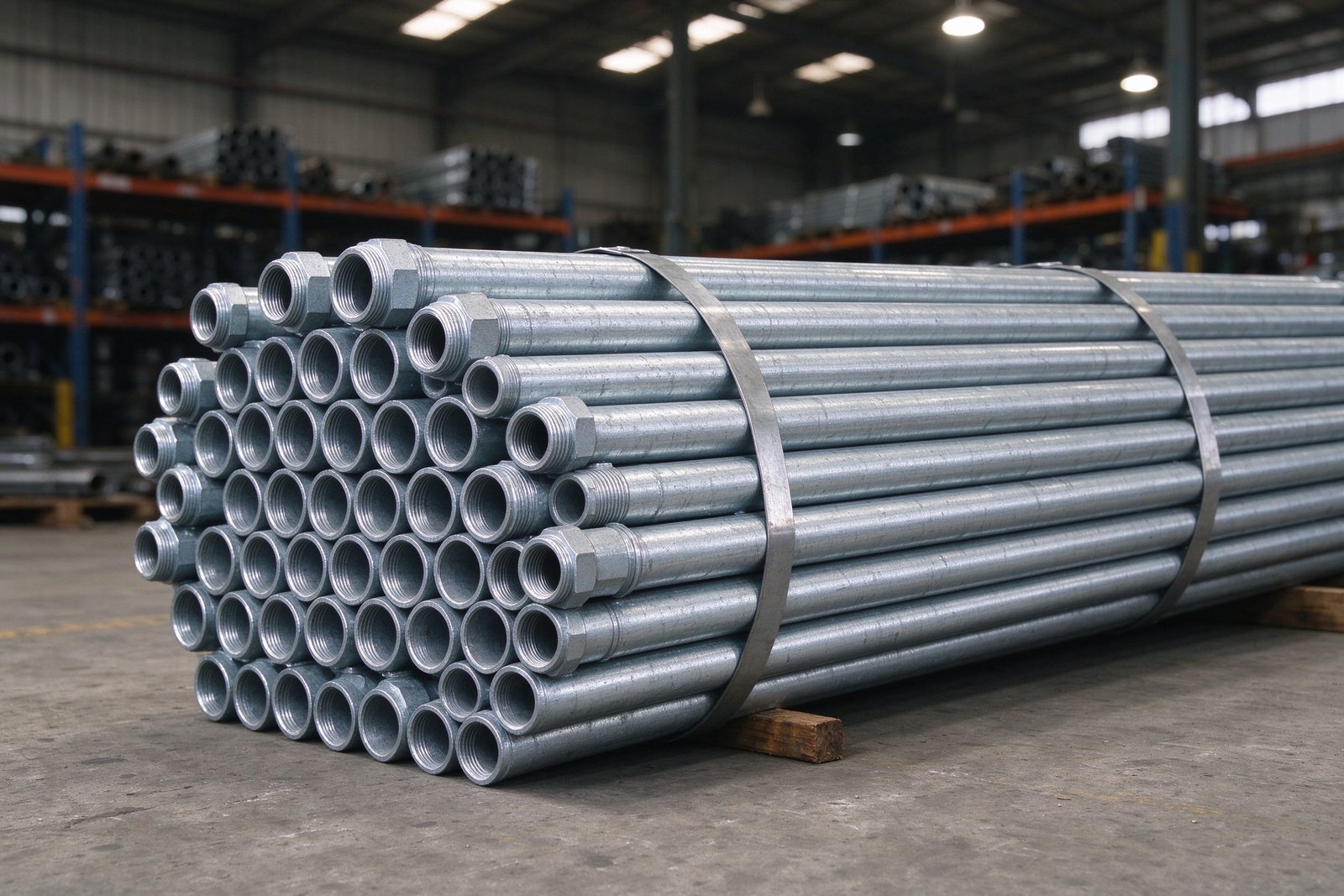 Hot-dip galvanized steel pipe