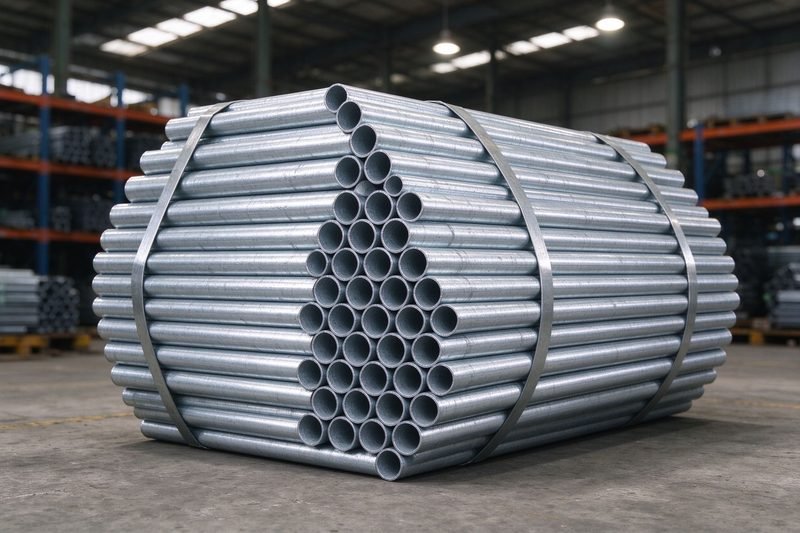 Hot-Dip Galvanized Round Steel Tube – Q235B