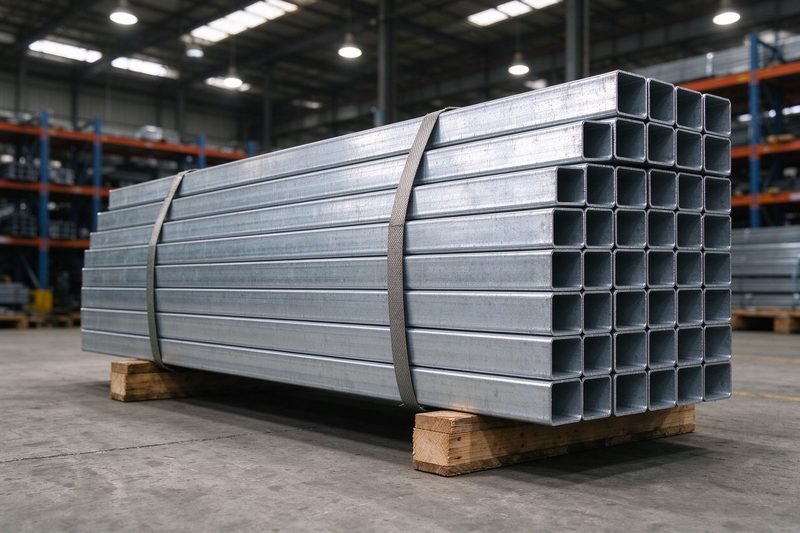 Pre-Galvanized Square & Rectangular Steel Tube – Q235B
